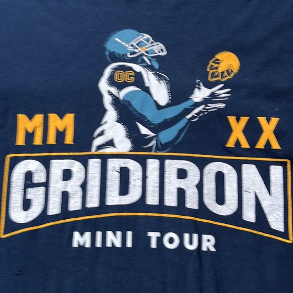 Ens XL Next Level long sleeve Old Chicago mini tour T-shirt Gridiron Mini Tour - Picture 2 of 3